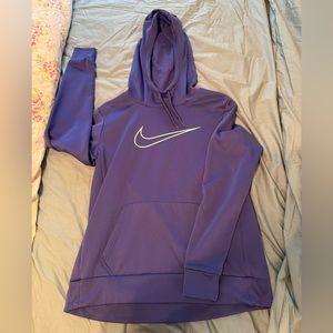 Nike unisex purple hoodie size medium